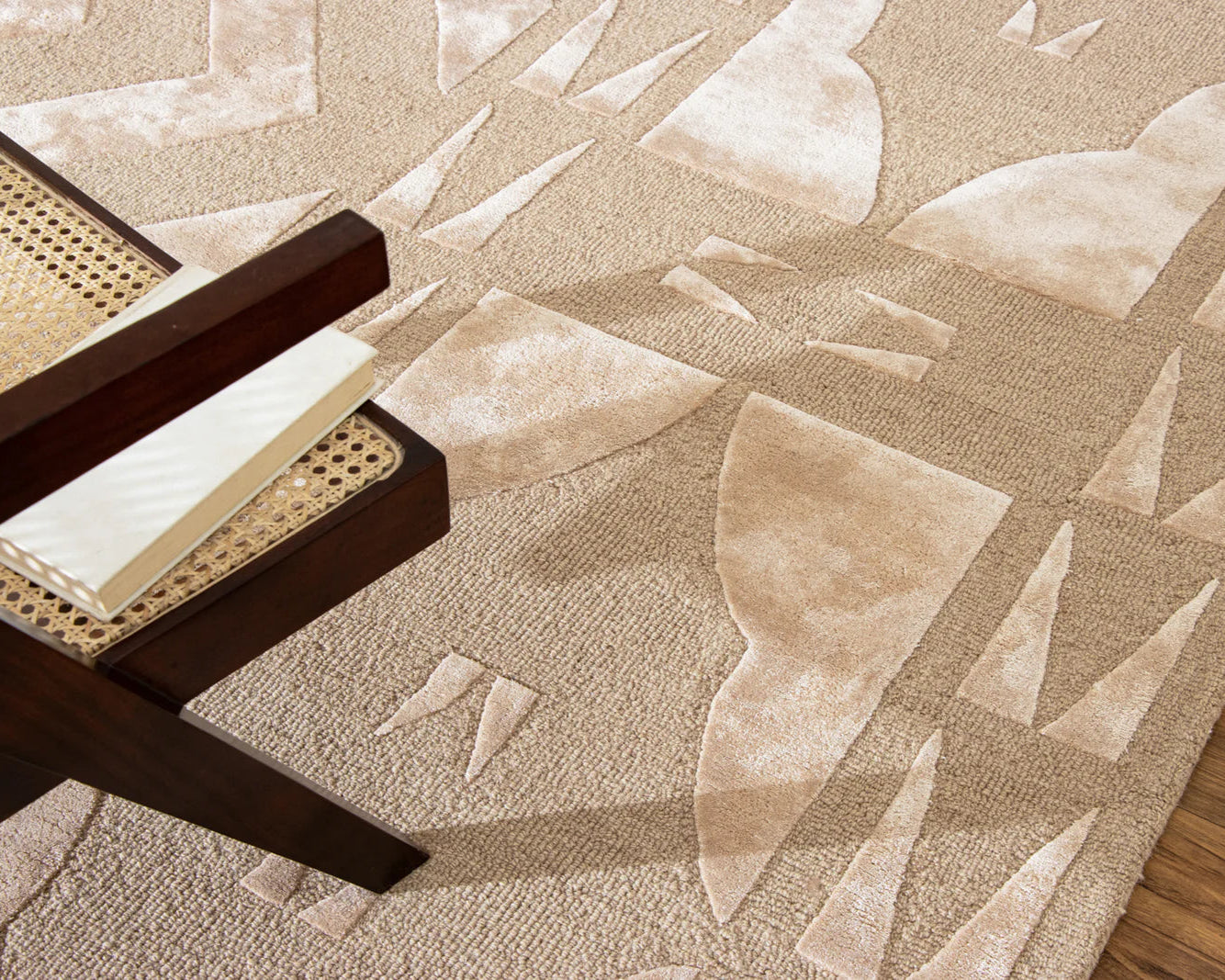Durango area rug in a living room